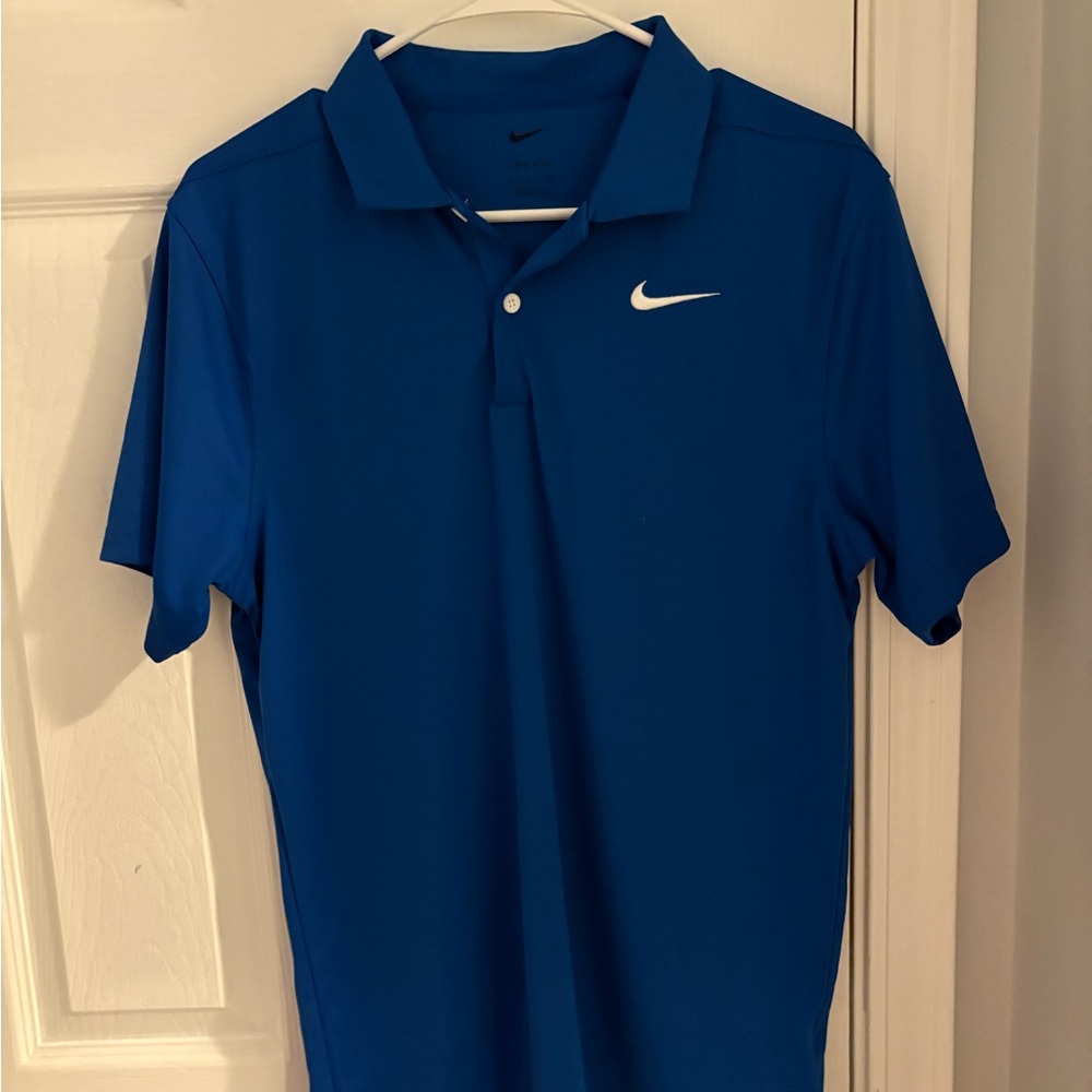 Nike Men's Royal Blue Polo Shirt